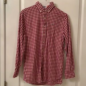 Vineyard Vines Boys Flannel Whale Shirt